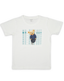 Boys TurquoiseBlue Casual Shirt With T Shirt