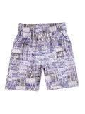 Boys Printed Hooded Pure Cotton T shirt with Shorts