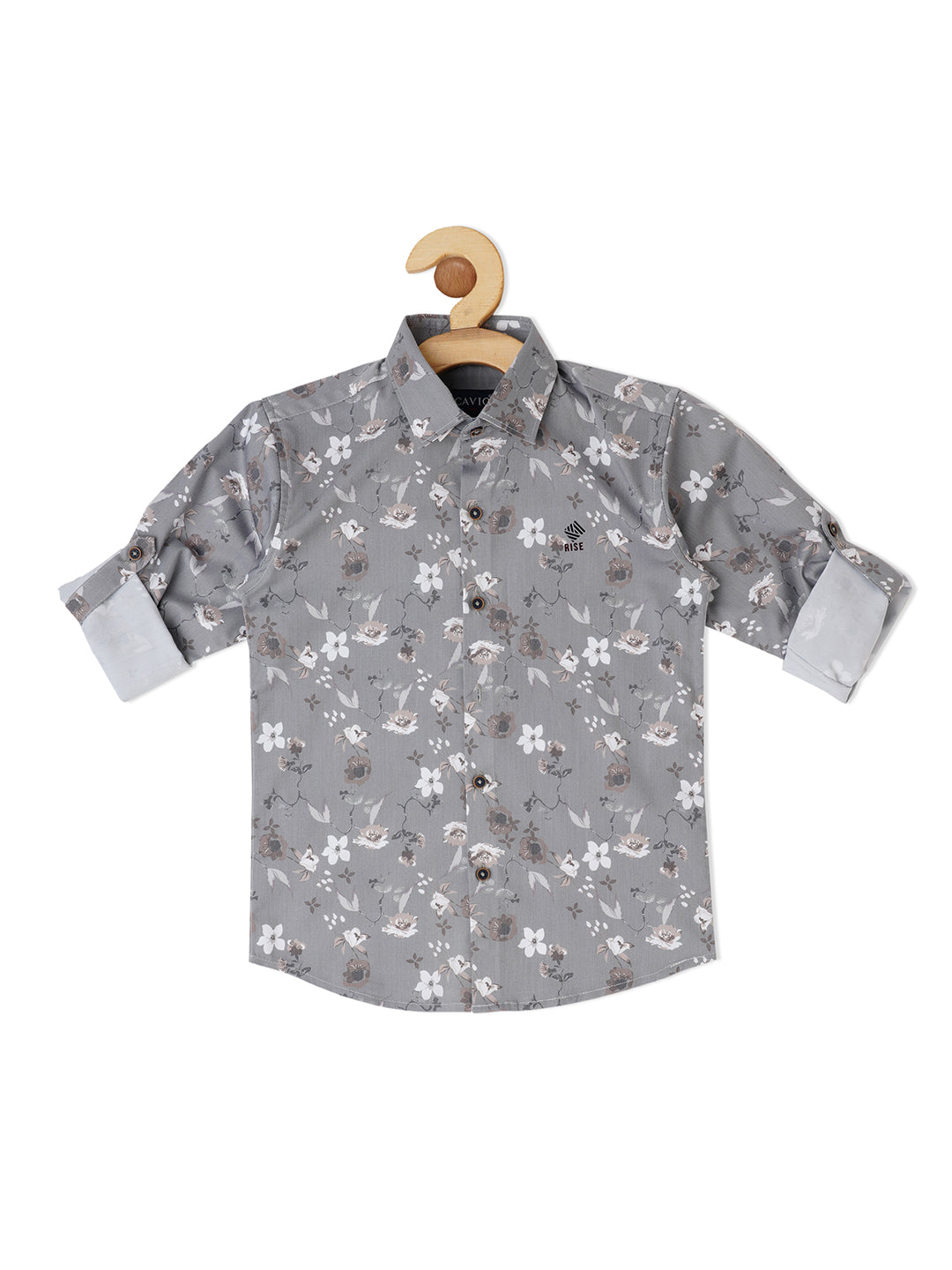 Boys Comfort Printed Casual Shirt - -