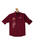 Boys Comfort Printed Casual Shirt - -