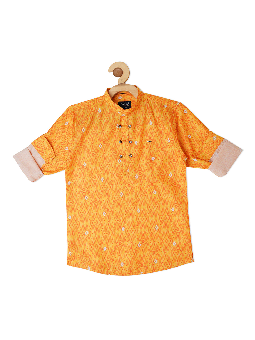 Boys Comfort Printed Casual Shirt - -