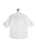 Boys Comfort Embellished Satin Party Shirt