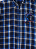 Boys Comfort Tartan Checked Casual Cotton Shirt - -