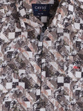 Boys Black Digital Printed Shirt with T shirt  - -