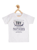 Boys Checked Cotton Hooded Casual Shirt with T-shirt - -